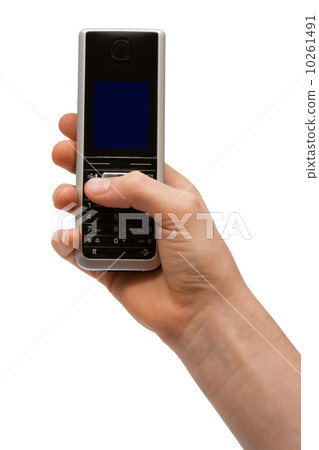 Phone in a hand Phone in a hand 10261491