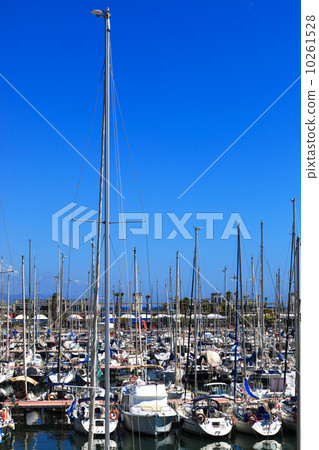 beautiful yachts docked 10261528