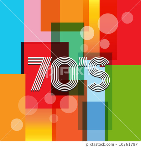 70s  Retro Art Background 10261787