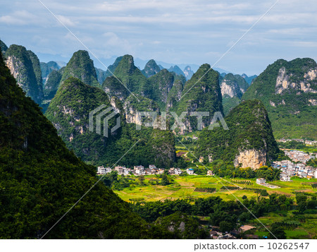 Landscape near Yangshuo Landscape near Yangshuo 10262547