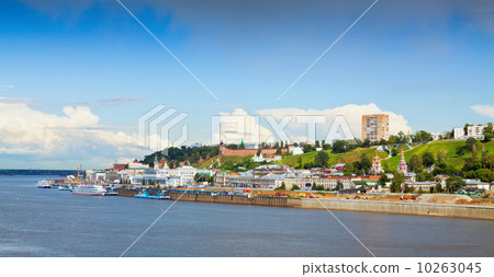 Summer view  of Nizhny Novgorod 10263045