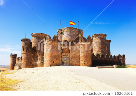Main gate in Gothic castle at Belmonte Main gate in Gothic castle at Belmonte 10263161