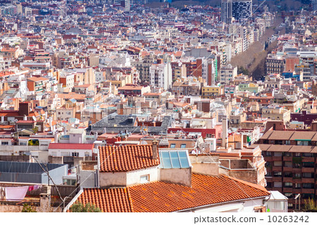 old residence district in Barcelona old residence district in Barcelona 10263242