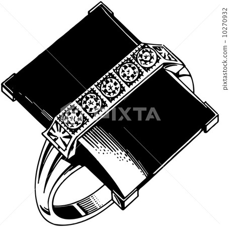 Square Onyx Ring 10270932