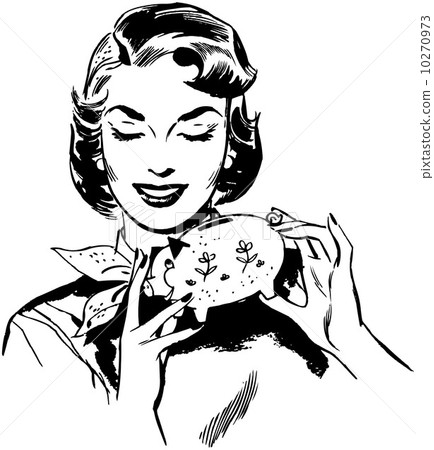 Woman With Piggy Bank Woman With Piggy Bank 10270973