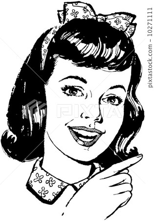 Girl Pointing Girl Pointing 10271111