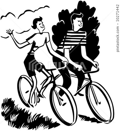 Couple On Bikes Couple On Bikes 10271442