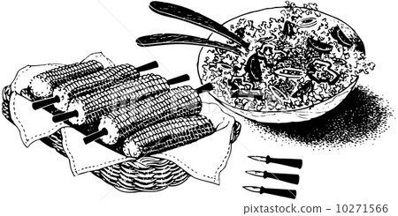 Corn And Salad 10271566