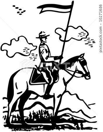 Mountie On Horseback Mountie On Horseback 10271686