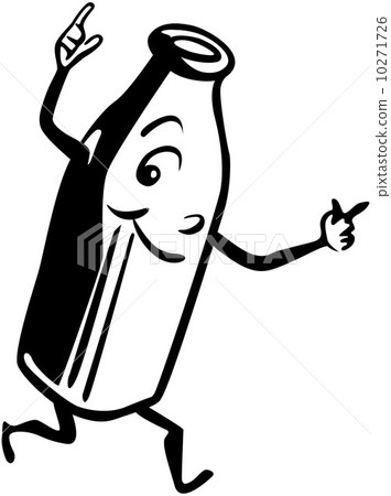 Milk Bottle Running 10271726