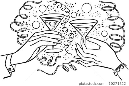 Hands Toasting Drinks 10271822