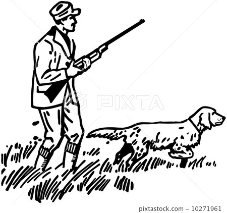 Hunter With Hound Hunter With Hound 10271961