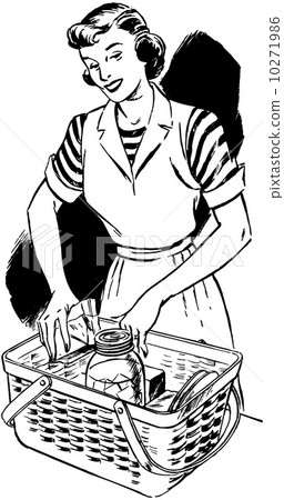 Packing Picnic Basket 10271986