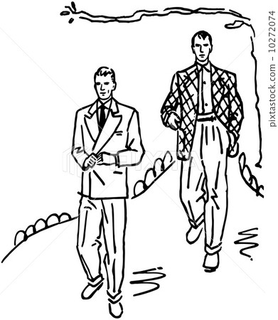 Two Men In Suits 10272074