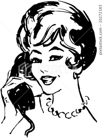Woman On The Phone 10272165