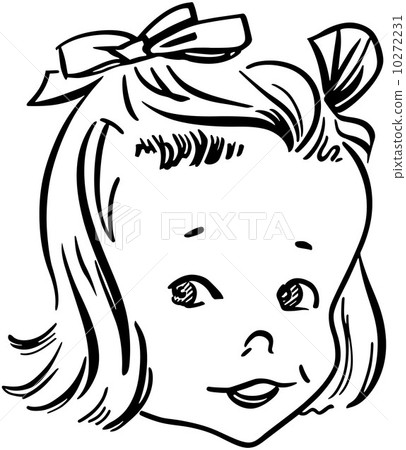 Little Retro Girl 10272231