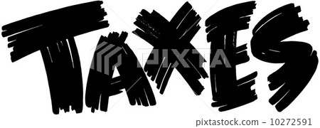 Taxes Sign 10272591