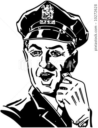 Policeman With Whistle 10272628