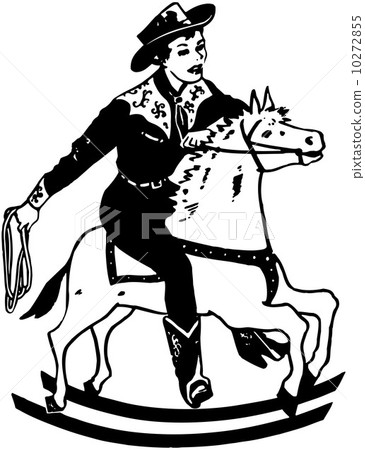 Boy On Rocking Horse 10272855