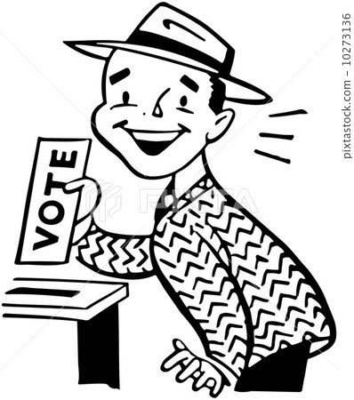 Man Voting 10273136
