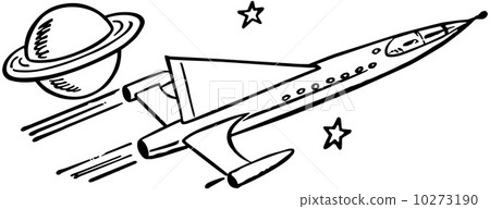 Spaceship Passing Saturn Spaceship Passing Saturn 10273190
