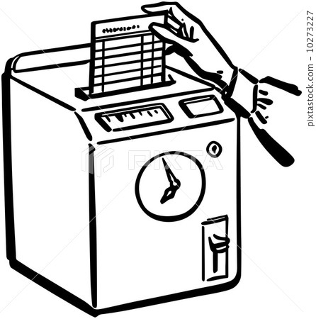 Punching The Time Clock 10273227