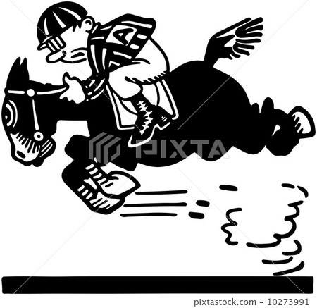 Jockey On Racehorse 2 Jockey On Racehorse 2 10273991