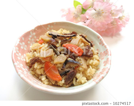 Spring taste bamboo shoots rice Spring taste bamboo shoots rice 10274517