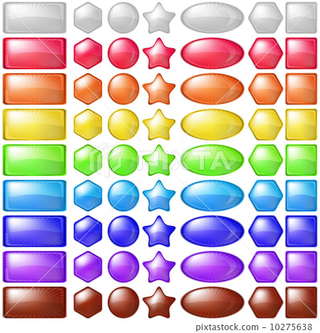 Icons buttons, set Icons buttons, set 10275638