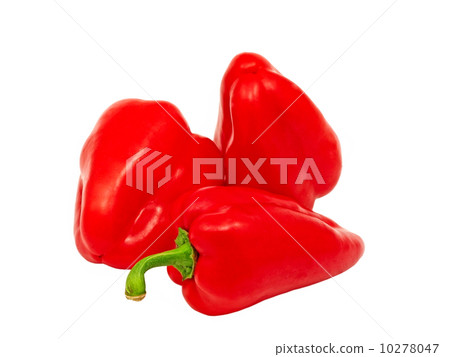 Three sweet red pepper. Three sweet red pepper. 10278047