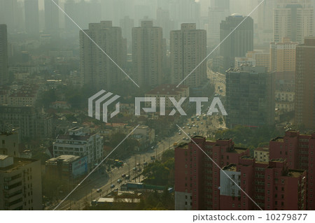 Urban areas of China hazy with PM 2.5 10279877