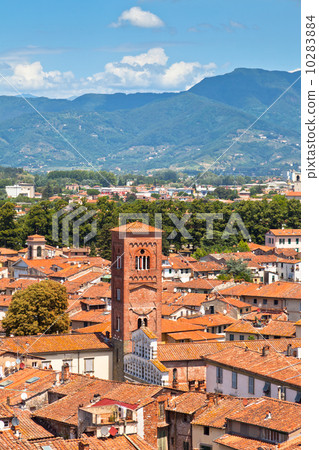 View over Lucca, Tuscany town View over Lucca, Tuscany town 10283884