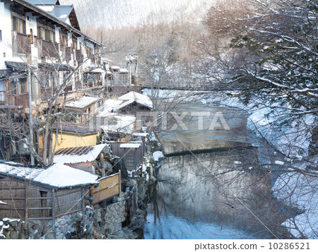 冬天的Yubukawa溫泉 10286521