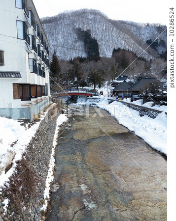 冬天的Yubukawa溫泉 10286524
