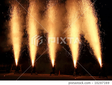 [愛知縣]吉田神社的手持焰火 10287169