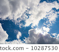  Blue sky and clouds 10287530