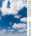  Blue sky and clouds 10287536