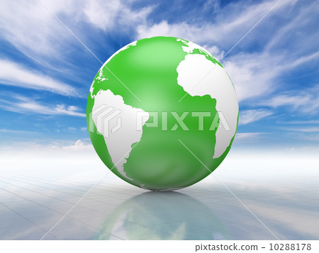Conceptual globe 10288178