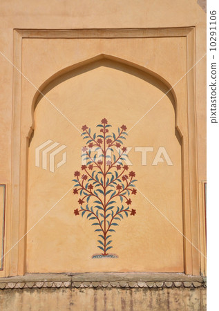 在世界遺產琥珀城堡的哈林入口的壁畫 10291106