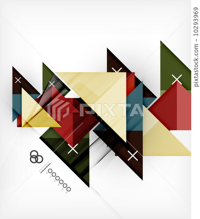 Geometric Template For Brochure | Booklet 10293969