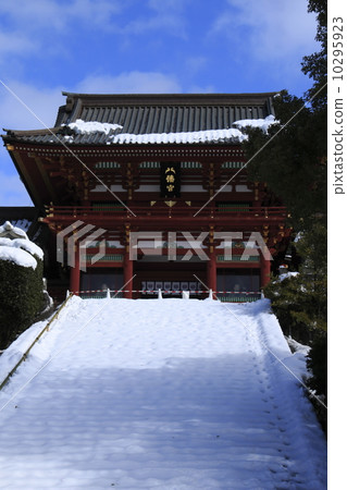 八幡宮的雪模式 八幡宮的雪模式 10295923