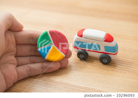 Ambulance pie chart Ambulance pie chart 10296093