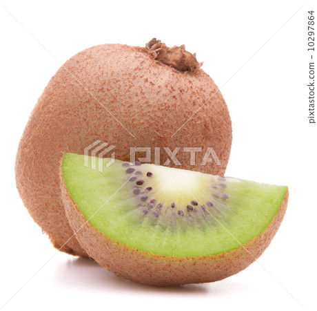 Sliced kiwi fruit segment 10297864