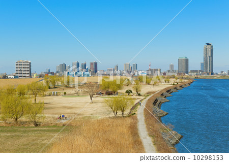 從鹿島橋到市民高爾夫球場和川口摩托福的高層住宅 10298153