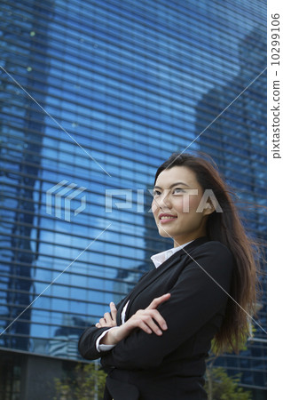 Confident Asian business woman Confident Asian business woman 10299106