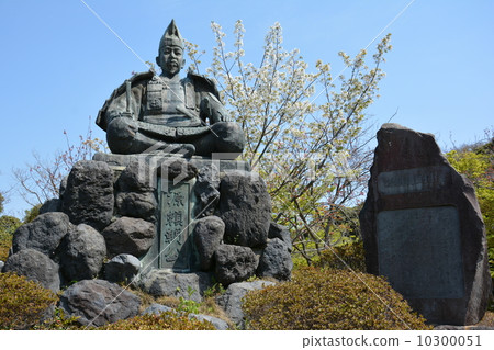 Origin of Genji mountain with a cherry tree behind Origin of Genji mountain with a cherry tree behind 10300051