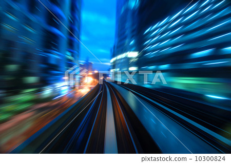 Urban night traffics Urban night traffics 10300824