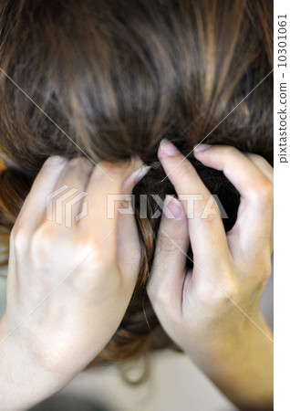 Bride hairdo 10301061