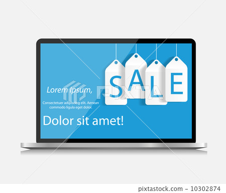 Sale Banner with Place for Your Text. Vector Illustration Sale Banner with Place for Your Text. Vector Illustration 10302874