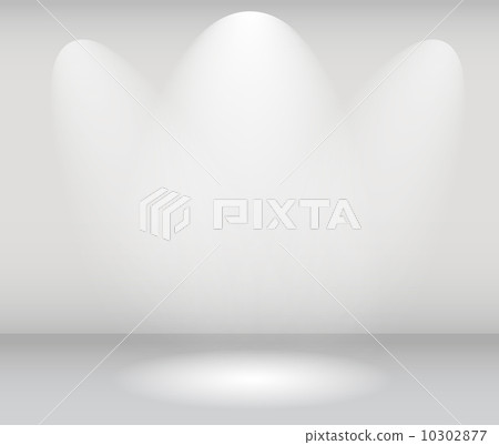Light in Gallery Vector Illustration 10302877